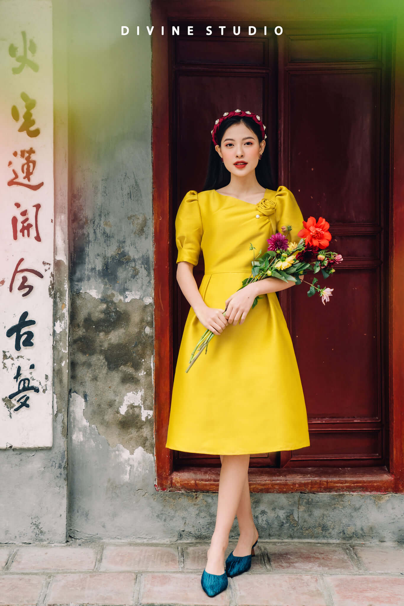 mua tet hoa tan suu (2) Đầm Spring sun