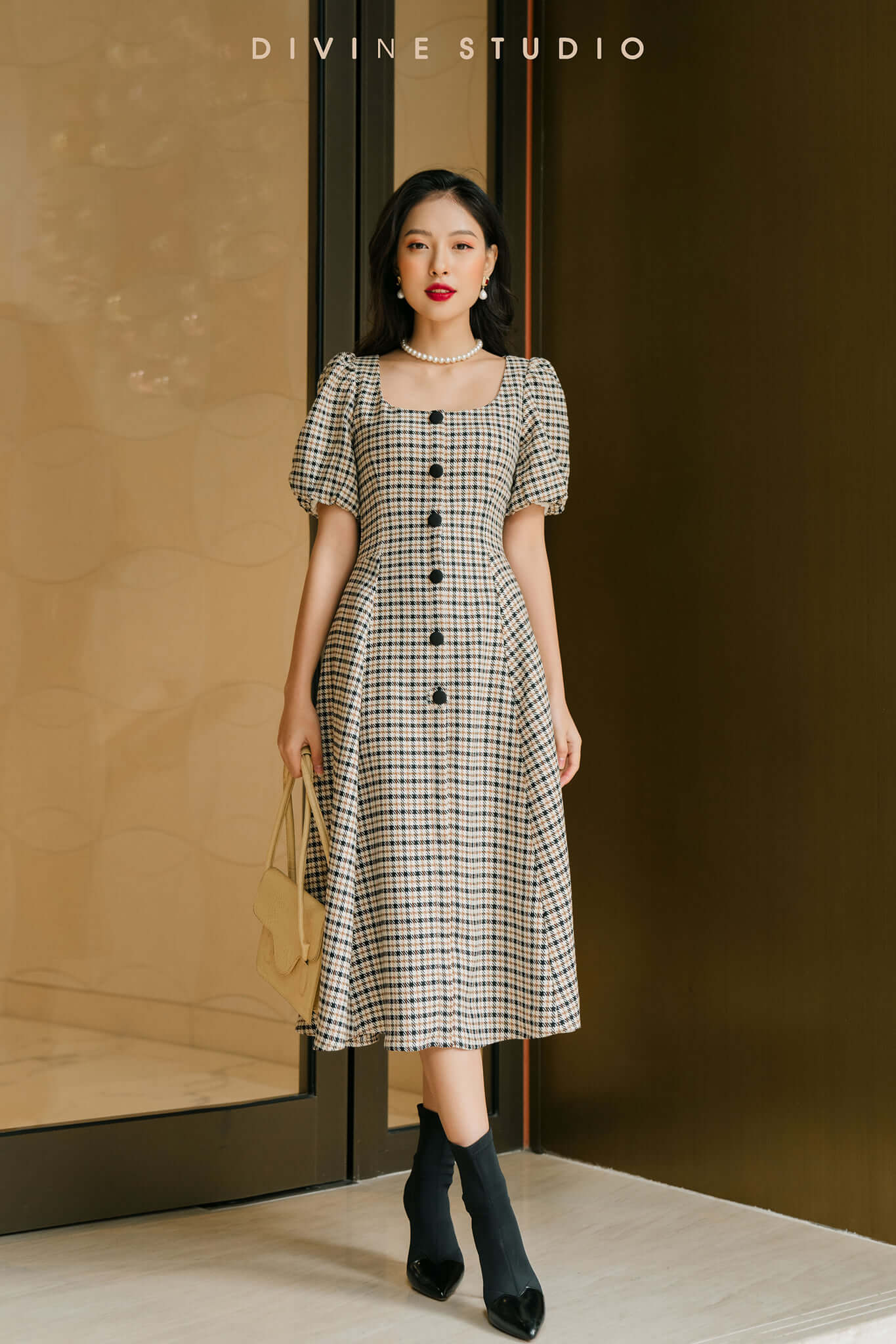 parisian chic (2) Đầm Zenele