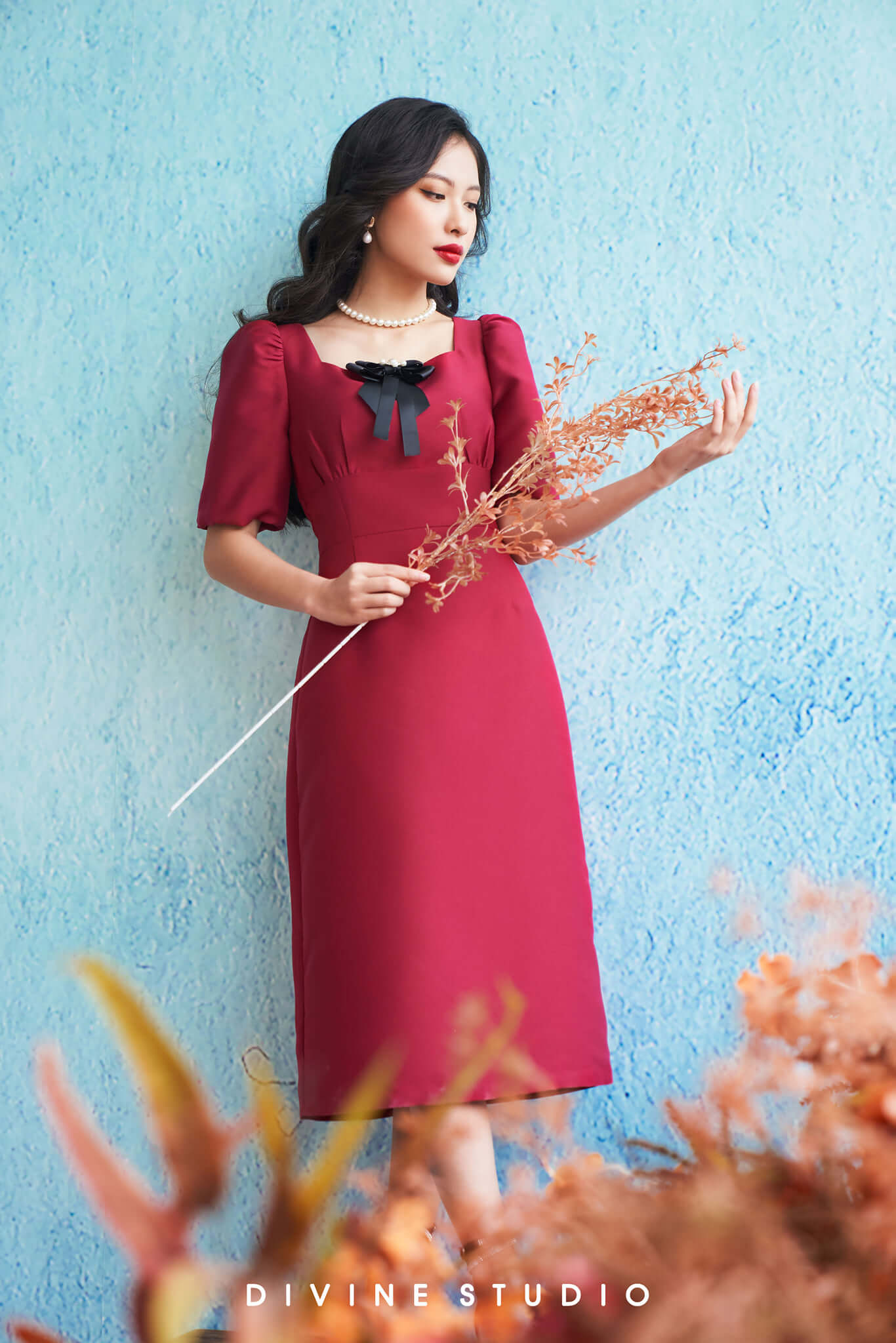 spring muse (9) Đầm Phedra